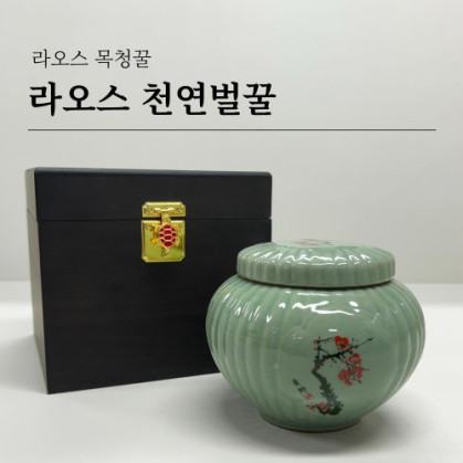 [천혜의 자연환경] 라오스 천연목청 꿀 1kg
